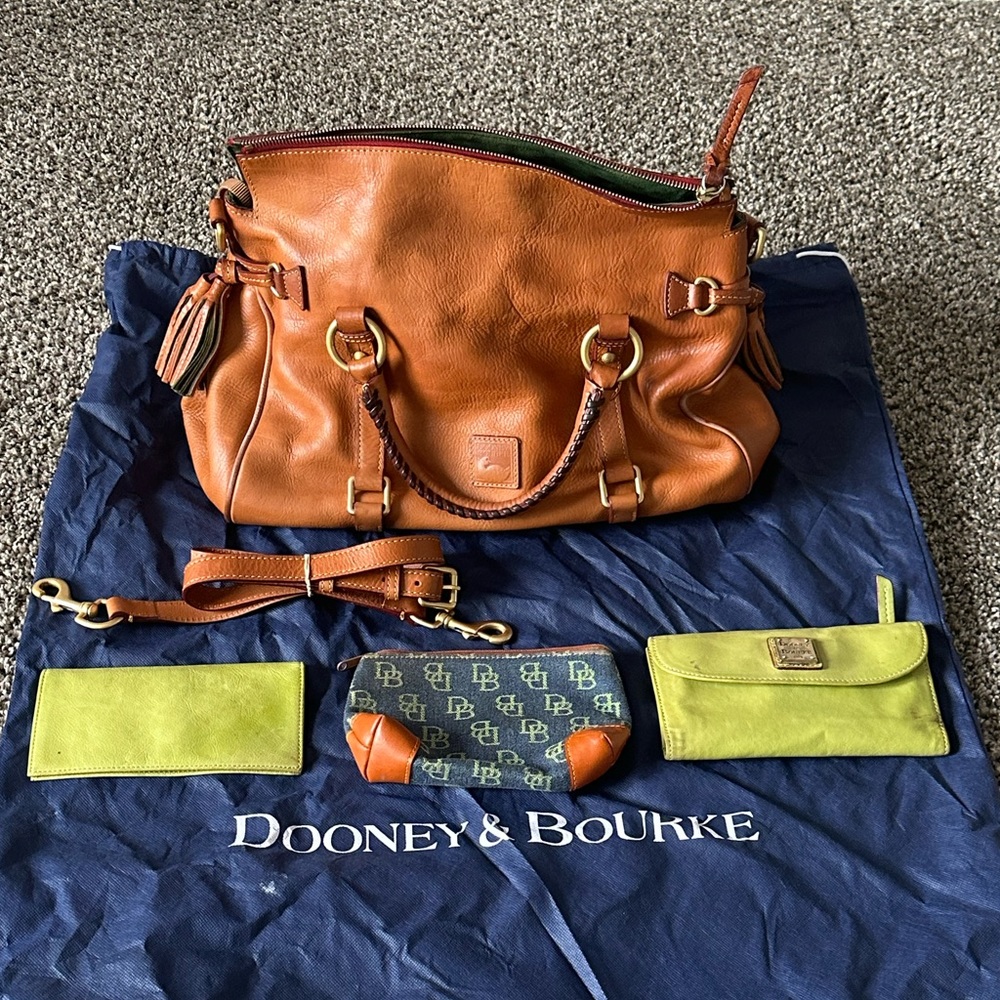 Dooney & Bourke's Florentine Satchel w/Accessories